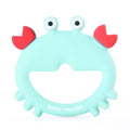 Teething Toys 3-6 Months Teethers for Babies 3-6 6-12 Months for Teething Relief Baby Teether Teething Toys 100% Silicone Newborn Infant Sensory Baby Toys 0-6 Monthsbebe mondo (Crab)