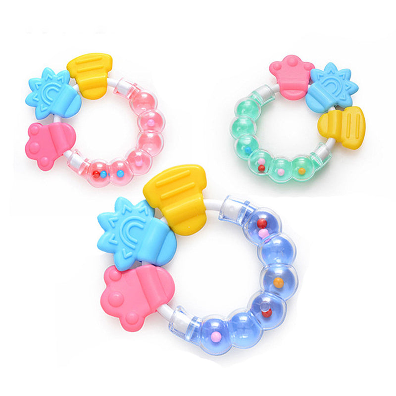 Silicone Soothe & Shake Teether